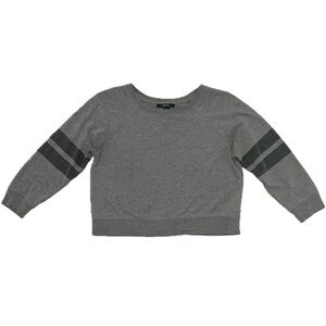 Forever 21 Grey Crewneck Crop Sweater - Size medium